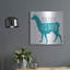 «Llama Drama» par Erin Clark, art mural en métal-811362738