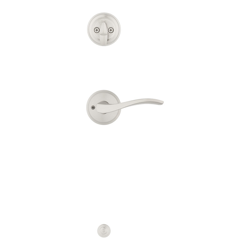 Sedona Entry Set, Satin Nickel, Left