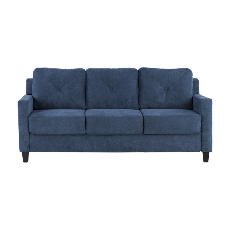 Canapé 3 places Horatio, Marine, 35" H x 78" W x 31" D, 3