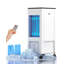 2026 Upgraded Evaporative Air Cooler With 2 Gal Water Tank,3 Speeds, 4 Modes
