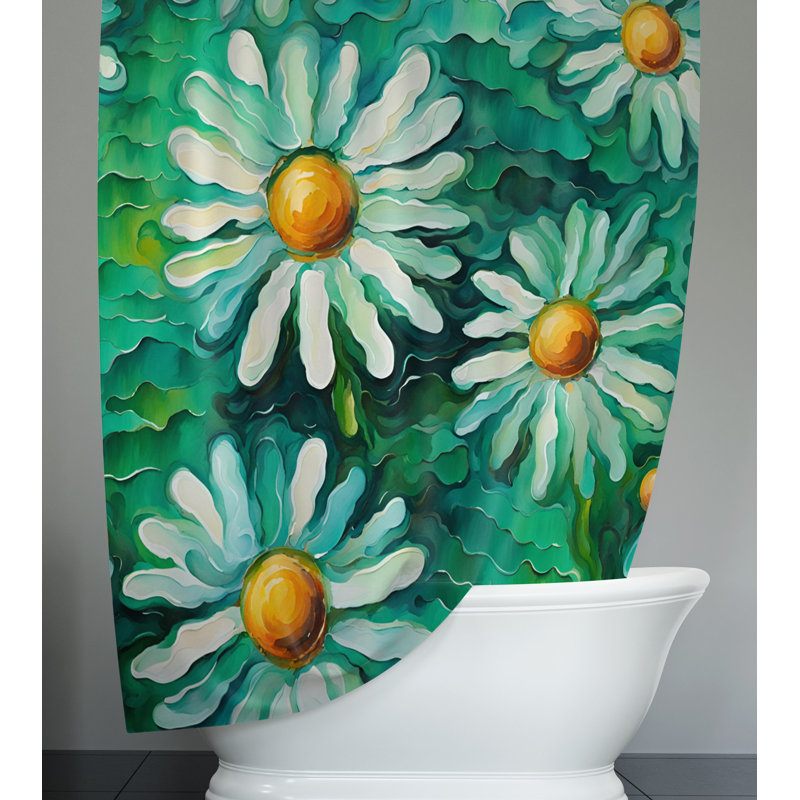 Rideau de douche Floral, H 72 po x l 70 po