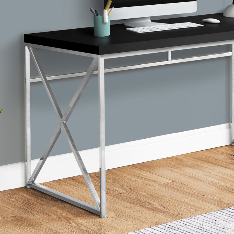 Bureau Jaylein, Noir/chrome