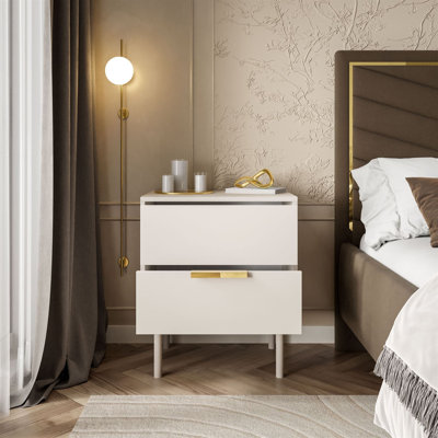 54cm W Bedside Table