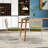 Rattan Backrest Upholstered Side Chair (Set Of 2)-808845872