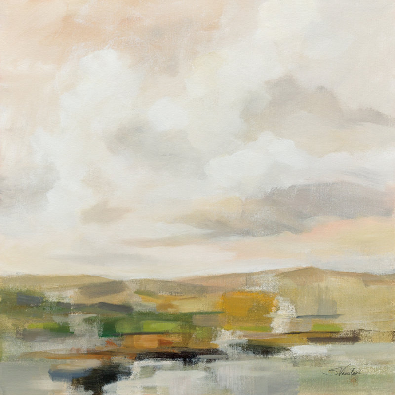 «Sage Serenity Crop» par Silvia Vassileva, reproduction sur toile tendue, H 20 po x l 20 po