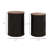 Nesting Storage Ottomans Set Of 2 With Lids, Hidden Space