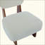[Ensemble de 2] Méridienne moderne avec revêtement en polyester, base en bois robuste, sièges d'appoint minimalistes et élégants pour le salon, la chambre à coucher ou le bureau