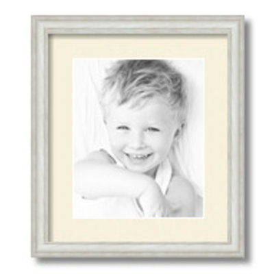 Wood Matte Picture Frame with Mat