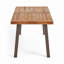 Table de salle à manger en bois d'acacia (table seulement)