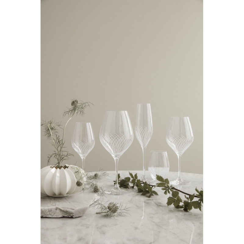 Cabernet Lines Drinking Glass