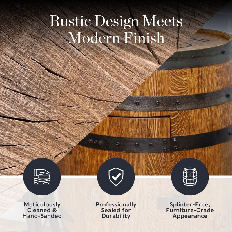 Table bistro Whiskey Barrel