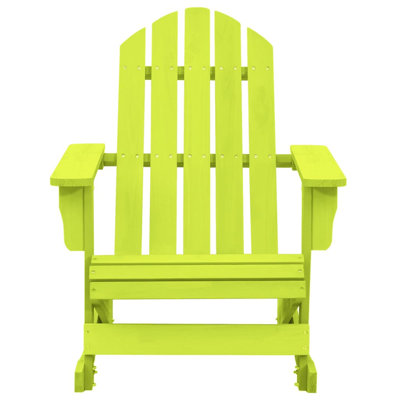 Chaise berçante Adirondack