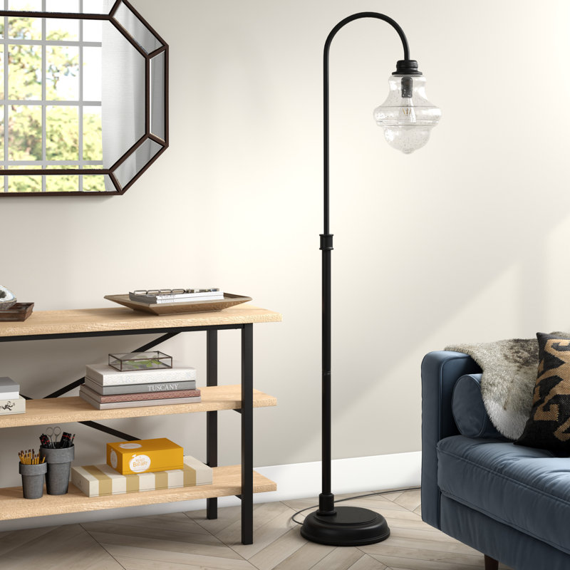 Lampe sur pied arquée 70 po Sara
