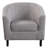 Eliza Upholstered Barrel Chair with Ottoman-1236848697