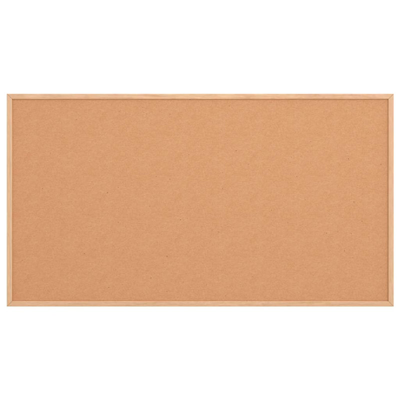 Tableau noir Vidaxl avec cadre en bois de pin massif, L 39,4 po x l 21,7 po, Chêne