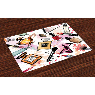 Nesbitt Fashion Cosmetics Make up Theme Placemat