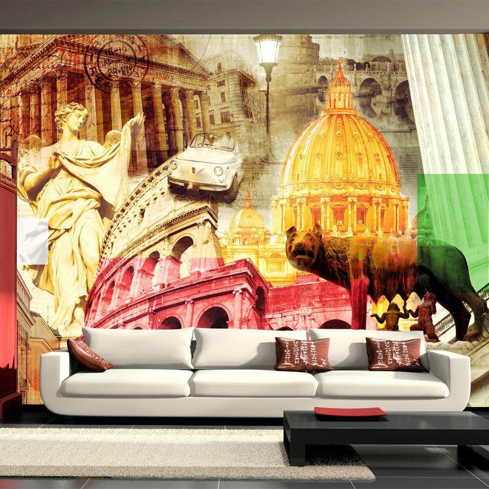 Fototapete Rome - Collage 2,1 m x 300 cm