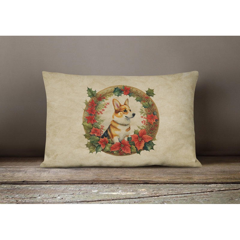 Coussin Christmas, 12 po x 16 po, Rectangulaire