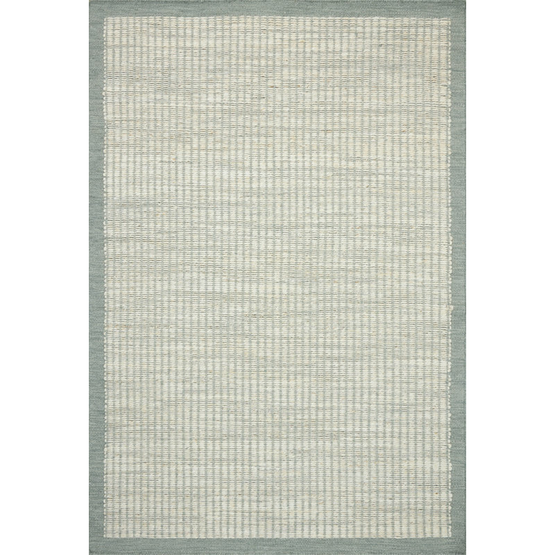 Tapis ivoire / ciel Amber Lewis x Loloi Lilah, Rectangle 3 pi 6 po x 5 pi 6 po