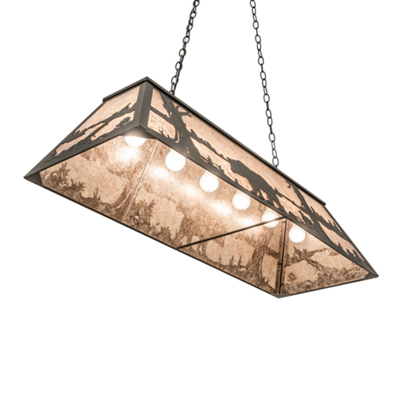 Bear at Lake 6 - Light Pendant
