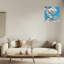 Art mural sur toile 16 "x 16"