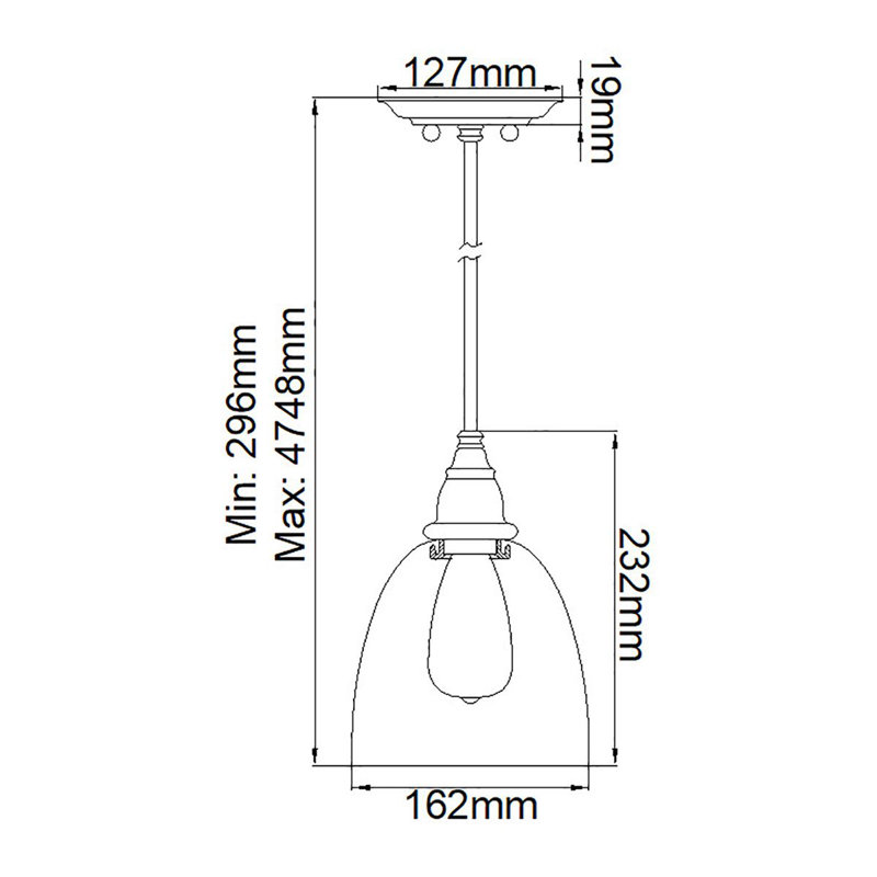 Baring 1 - Light Bell Pendant