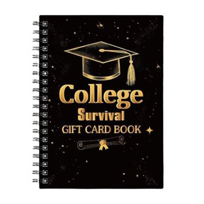 a book College Survivals Gift Card Book