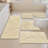 5 Piece Soft Absorbent Microfiber Bath Rug Set with Non-Slip Backing-1935903430