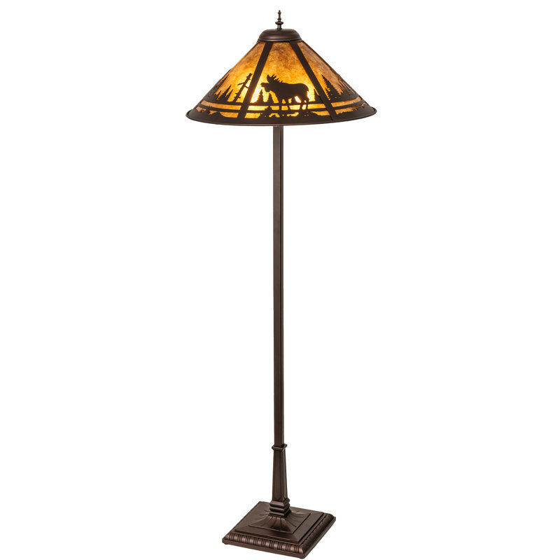 Rustic Lodge Floor Lamp