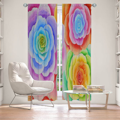 Fehrat Room Darkening Curtains / Drapes Pair