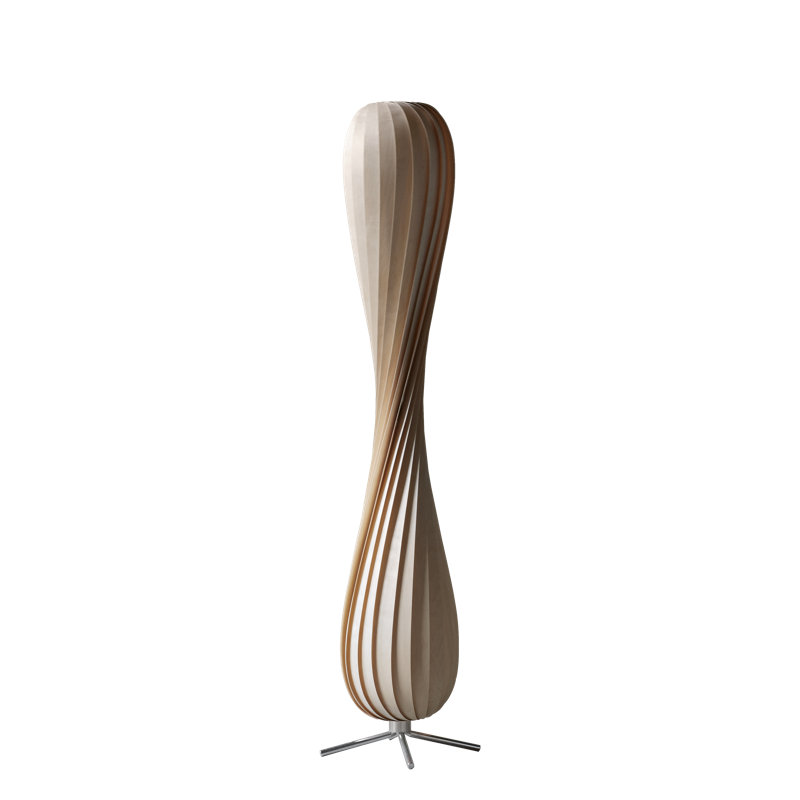 Burnsville Floor Light, 58.27", Natural