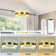 Zene LED Crystal Chandelier - Remote Control, Adjustable Brightness & Color, Height Adjustable