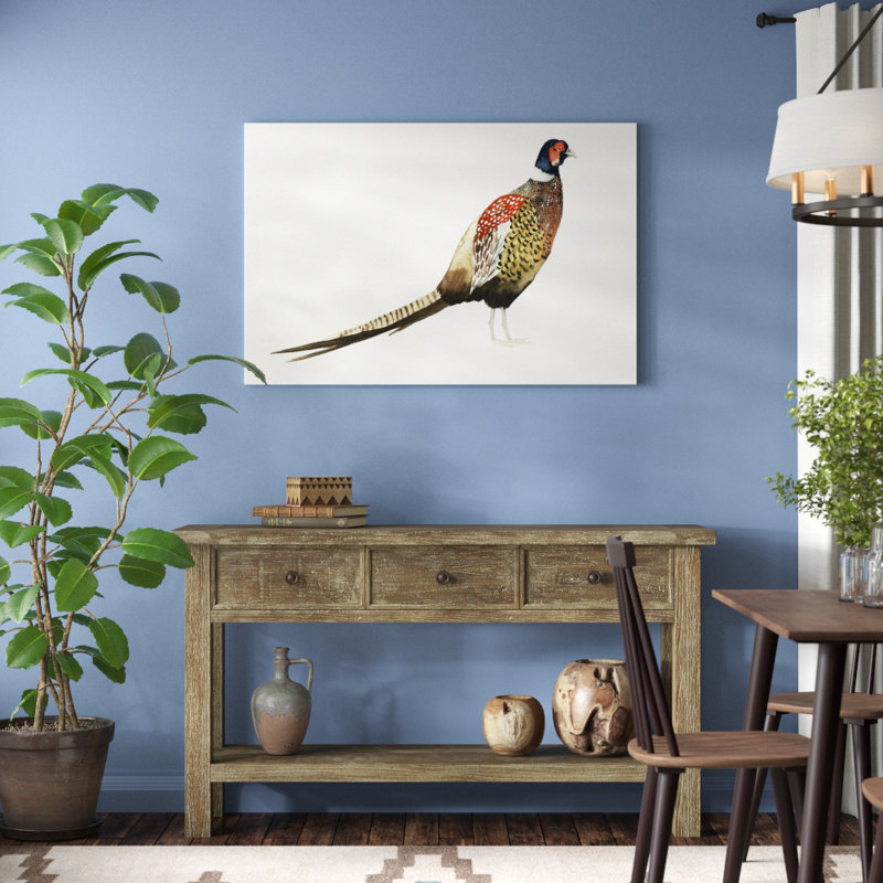 Pheasant I by Grace Popp - Painting Print, Wrapped Canvas, 81cm H x 122cm W