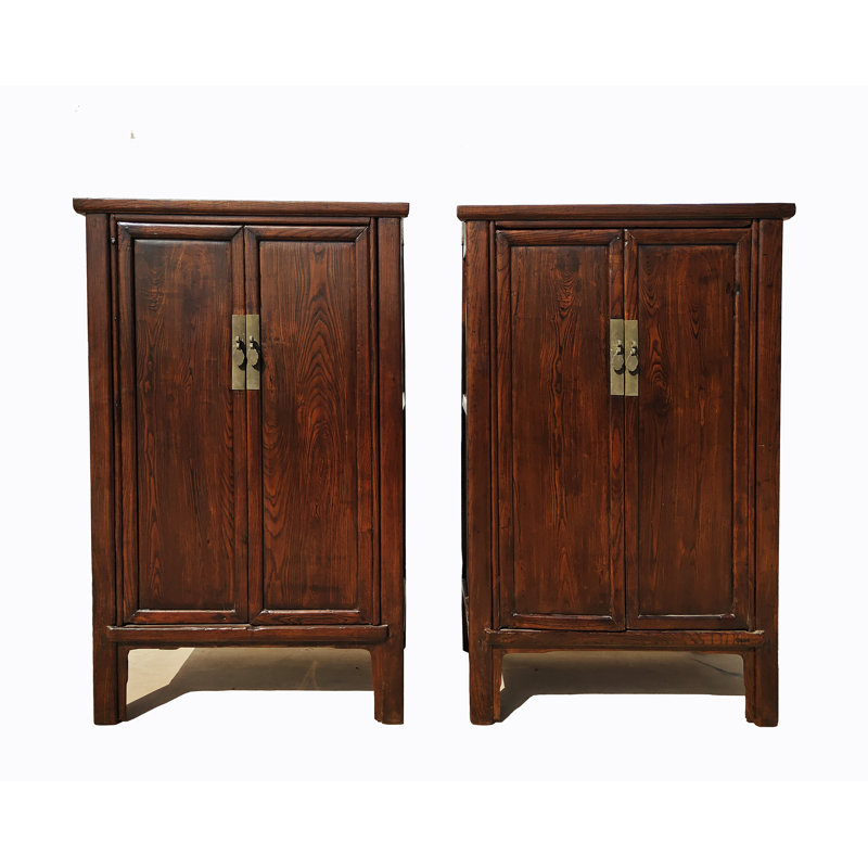 2 - Door Solid Wood Armoire