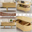 Table basse à plateau relevable moderne avec rangement caché, table centrale à plateau relevable en bois naturel pour le salon et les petits espaces-1745036160