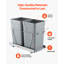 Double poubelle escamotable 27QTx2-124434852