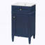 Meuble-lavabo 18 po avec lavabo en céramique-128979804