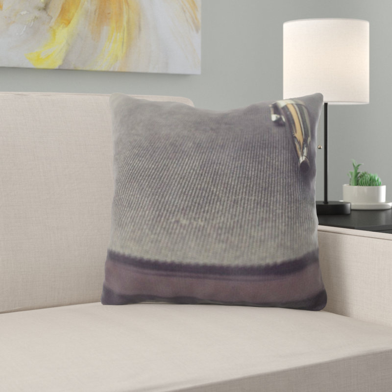 Microsuede Throw Pillow