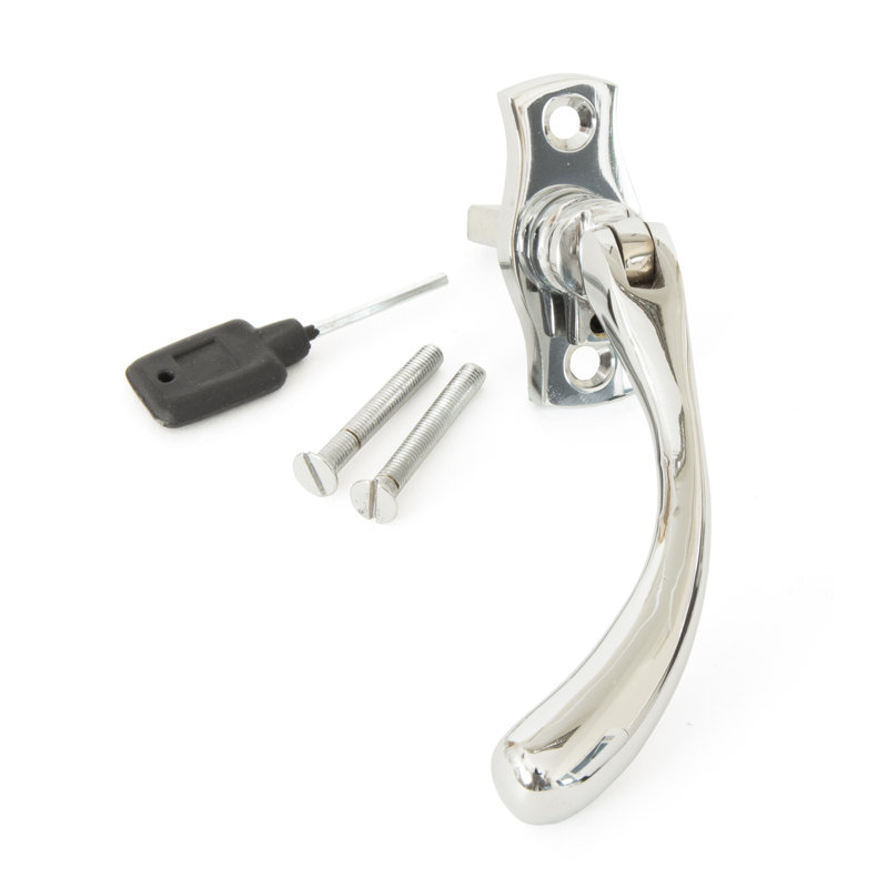 Peardrop Espag - LH, Polished Chrome