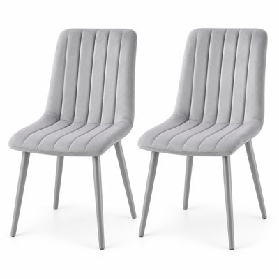 Modern Velvet Upholstered Dining Chairs New Tufted Chairs For Kitchen Dining Room furniture