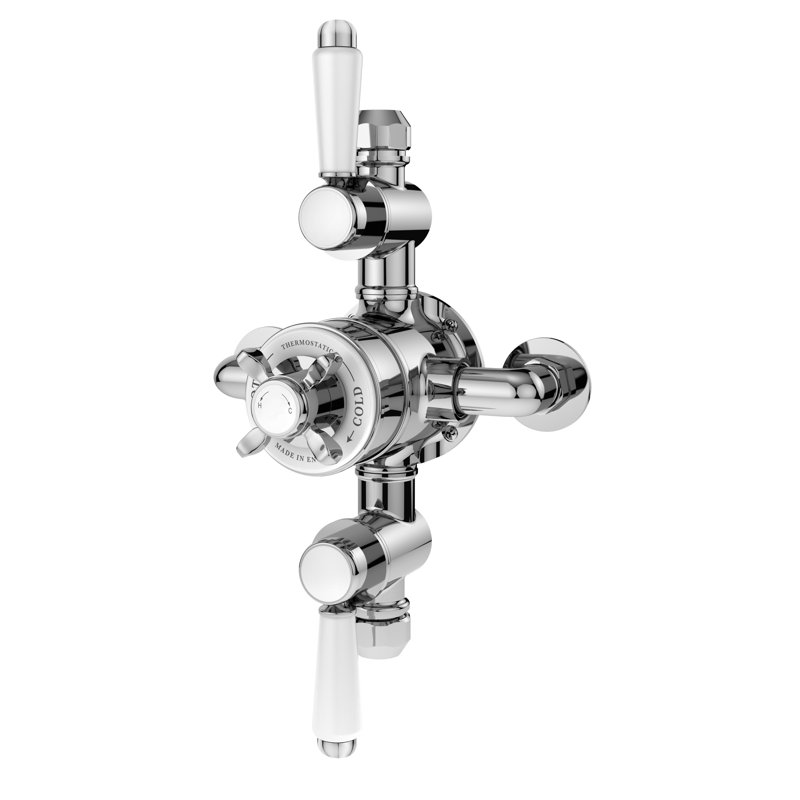 Triple Exposed Shower Valve