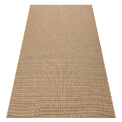 Rectangular Uniform Colour Area Rug