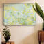 Lumière verte encadrée sur toile-92482476-92482474