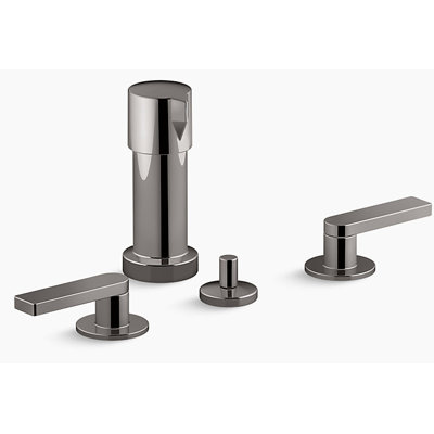 Composed 2 Widespread Vertical Bidet Faucet