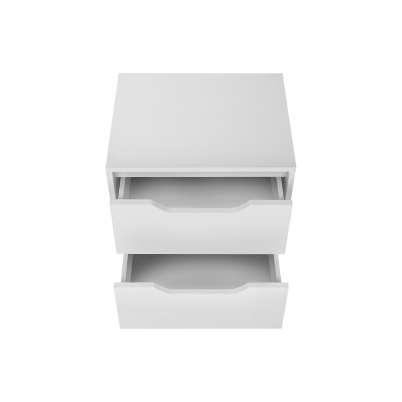 Table d'appoint (table basse incluse seulement), Blanc
