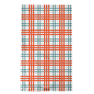 Plaid Tea Towel Kitchen Towel