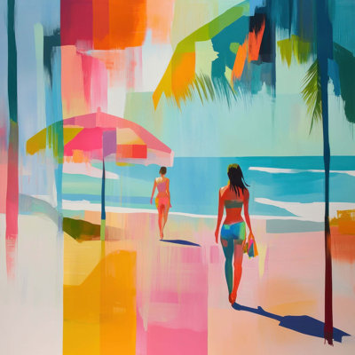 Summer Shapes 21 - Unframed