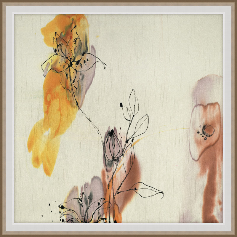 Fragrant Frivolity 6 Print by Art House Studios, 27" H x 27" W x 2" D