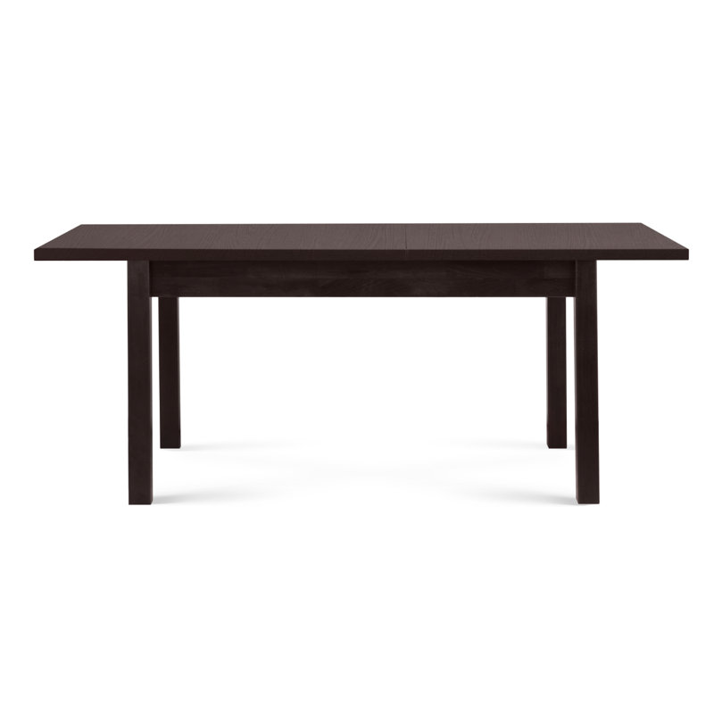 Cenare Extendable Dining Table, 78cm H x 180cm W x 80cm D, Wenge