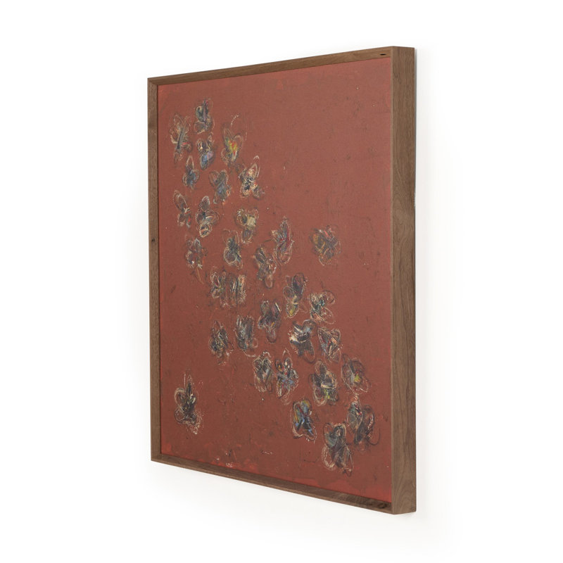 Rouge Painting by Jamie Beckwith, 40" H x 40" W